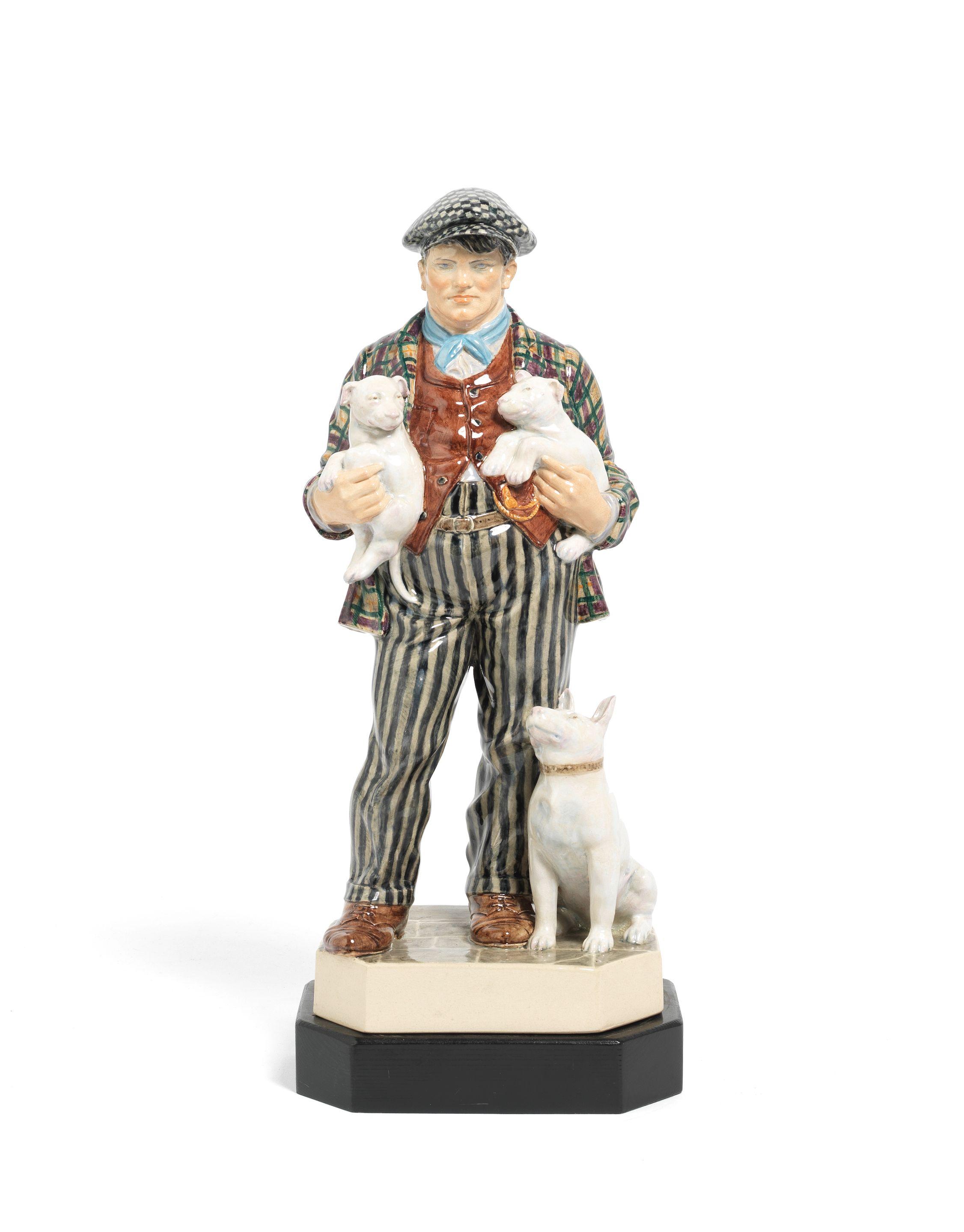 Charles Vyse - \'Club Row, Sunday Morning\': A Chelsea Pottery Model, introduced 1937
