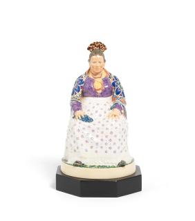Charles Vyse - \'The Gypsy Queen\': A Chelsea Pottery Model, introduced in 1932