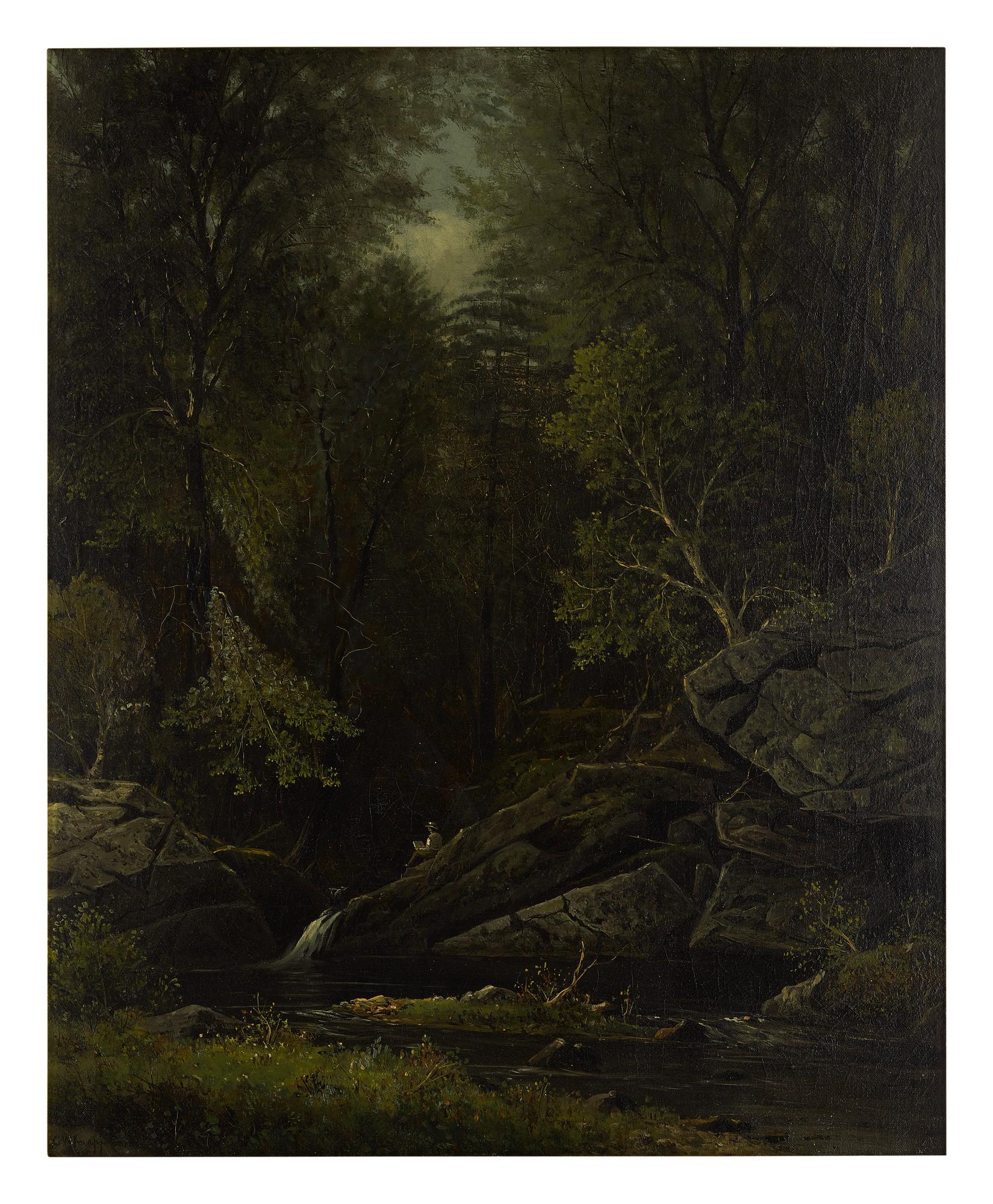 Charles W. Knapp - Artist Sketching