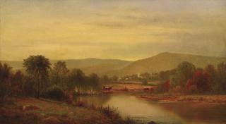 Charles W. Knapp - Pastoral Landscape