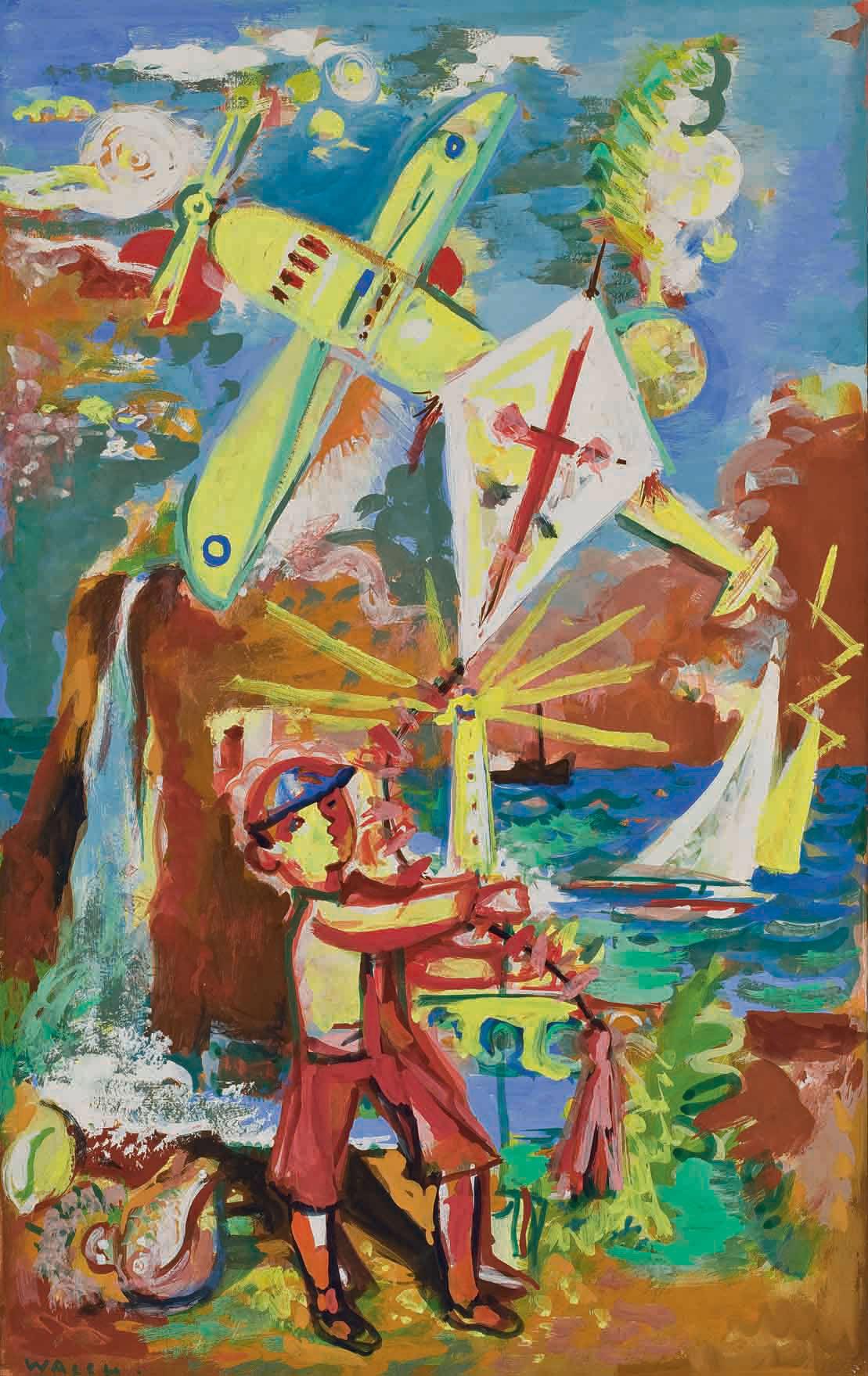 Charles Walch - Le Cerf-volant