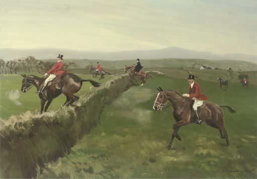 Charles Walter Simpson, R.I., R.O.I. - The Galway Blazer Hunt