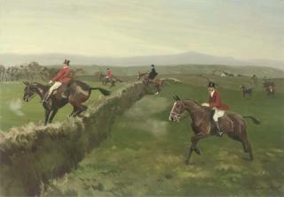 Charles Walter Simpson, R.I., R.O.I. - The Galway Blazer Hunt