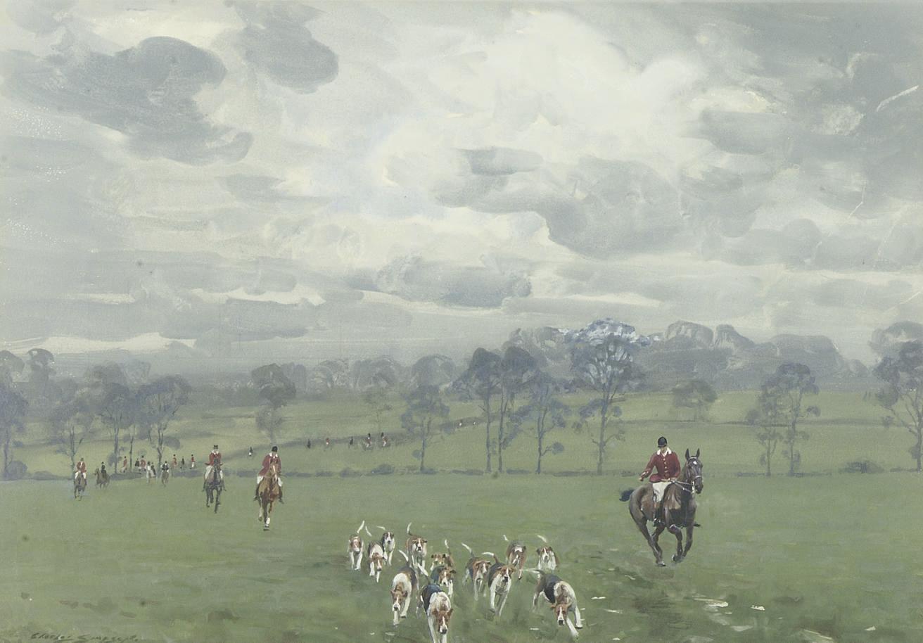Charles Walter Simpson, R.I. - Pytchley Hounds