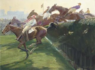 Charles Walter Simpson - Becher\'s Brook, Second Time Round: The Grand National, 1925