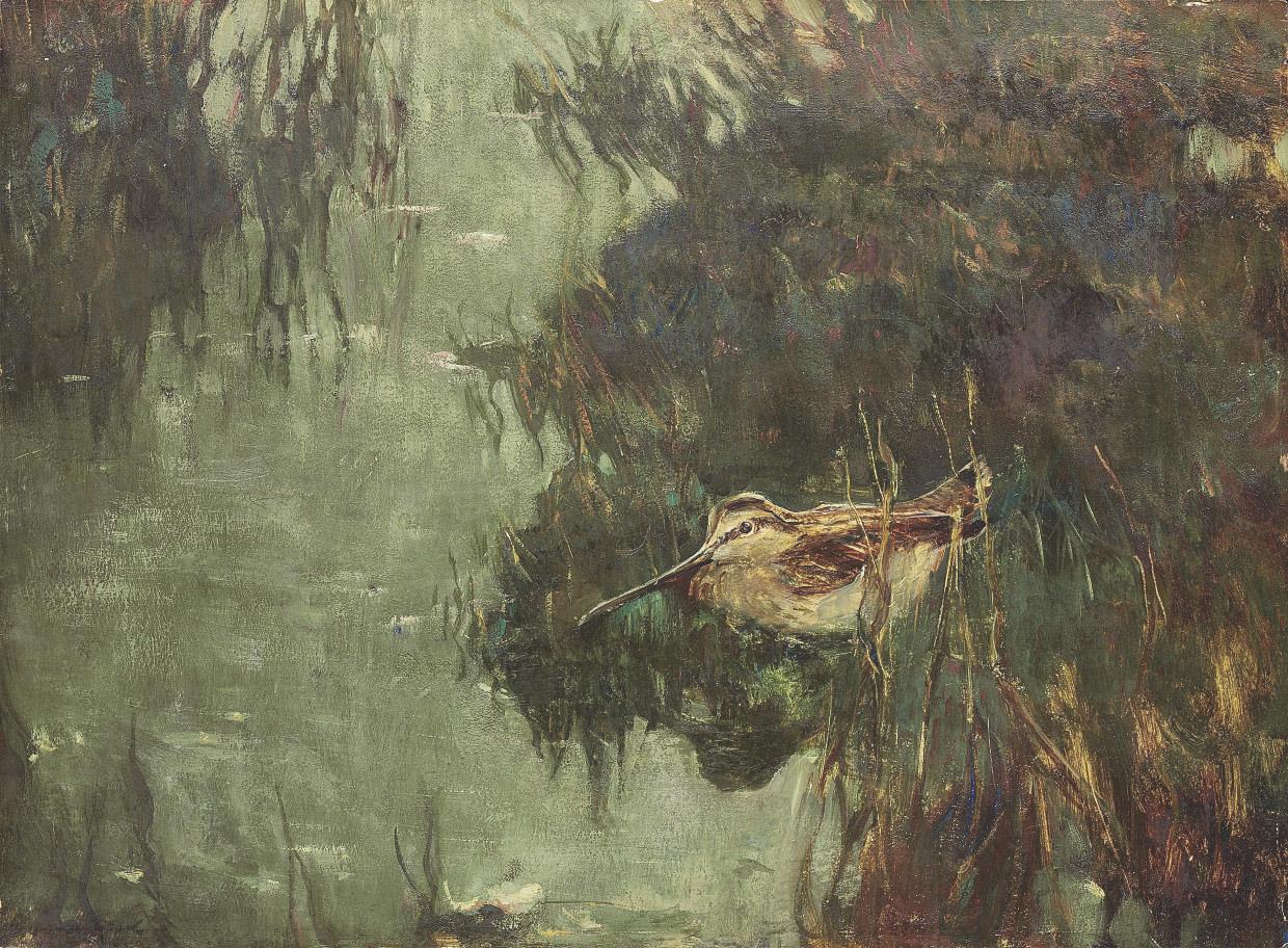 Charles Walter Simpson - Snipe at Twilight