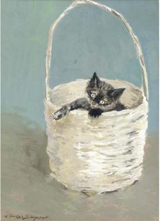 Charles Walter Simpson - Susie, A Siamese Kitten