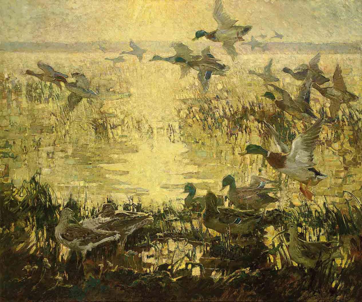 Charles Walter Simpson - The Flight Of The Wild Duck