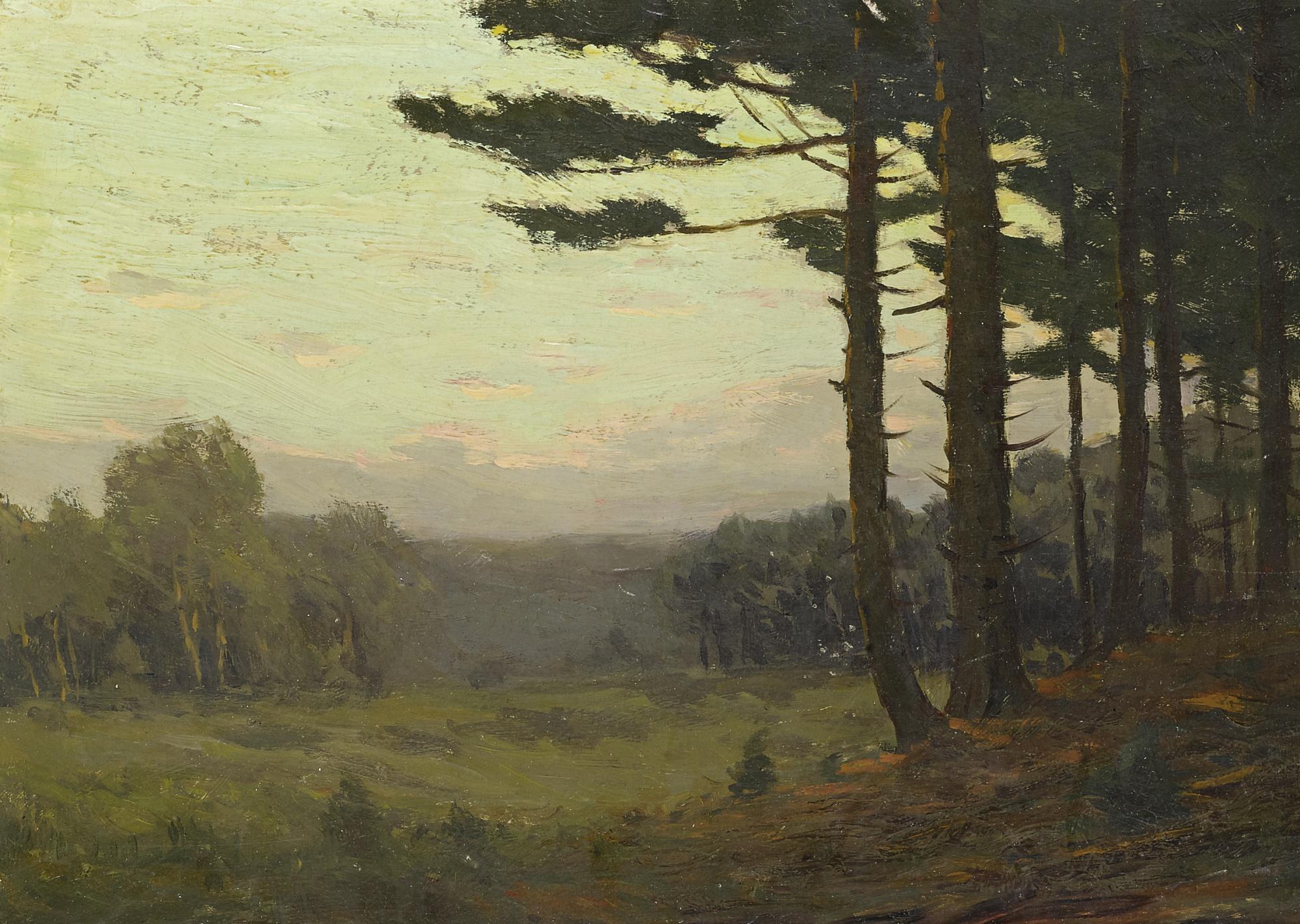 Charles Warren Eaton - An October Sunset