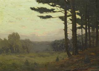 Charles Warren Eaton - An October Sunset