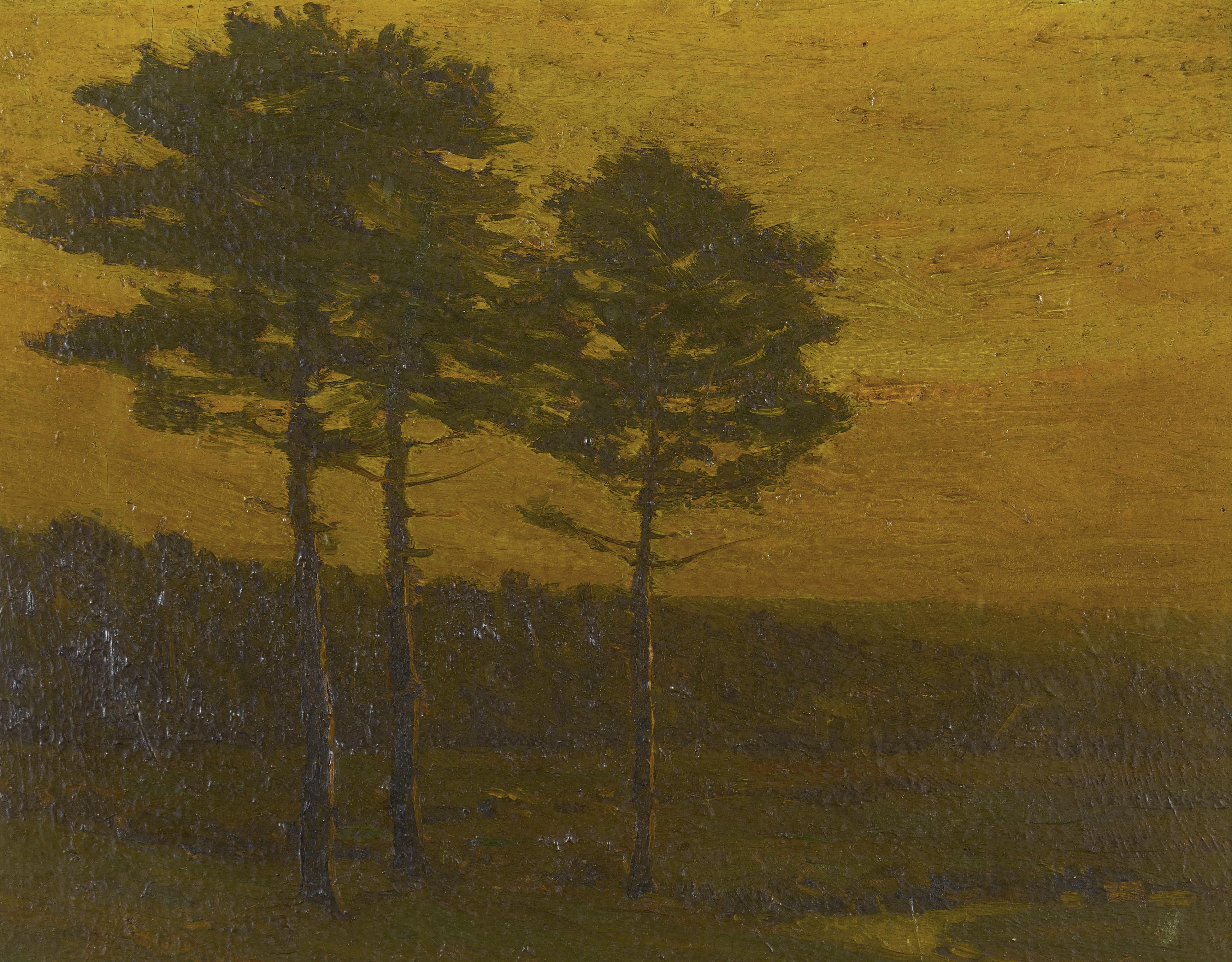 Charles Warren Eaton - Group Of Pines