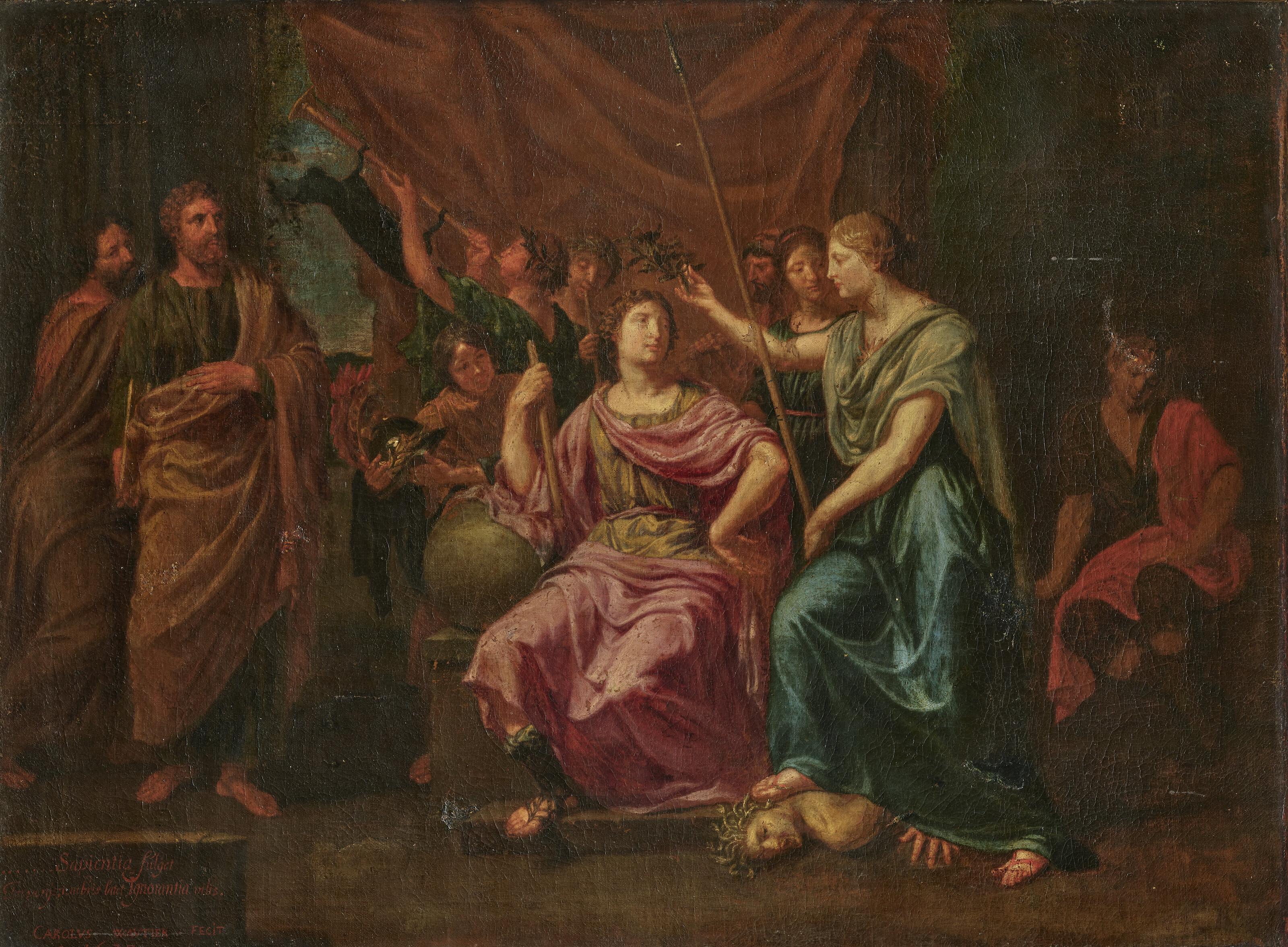 Charles Wautier - Le triomphe de la Sagesse