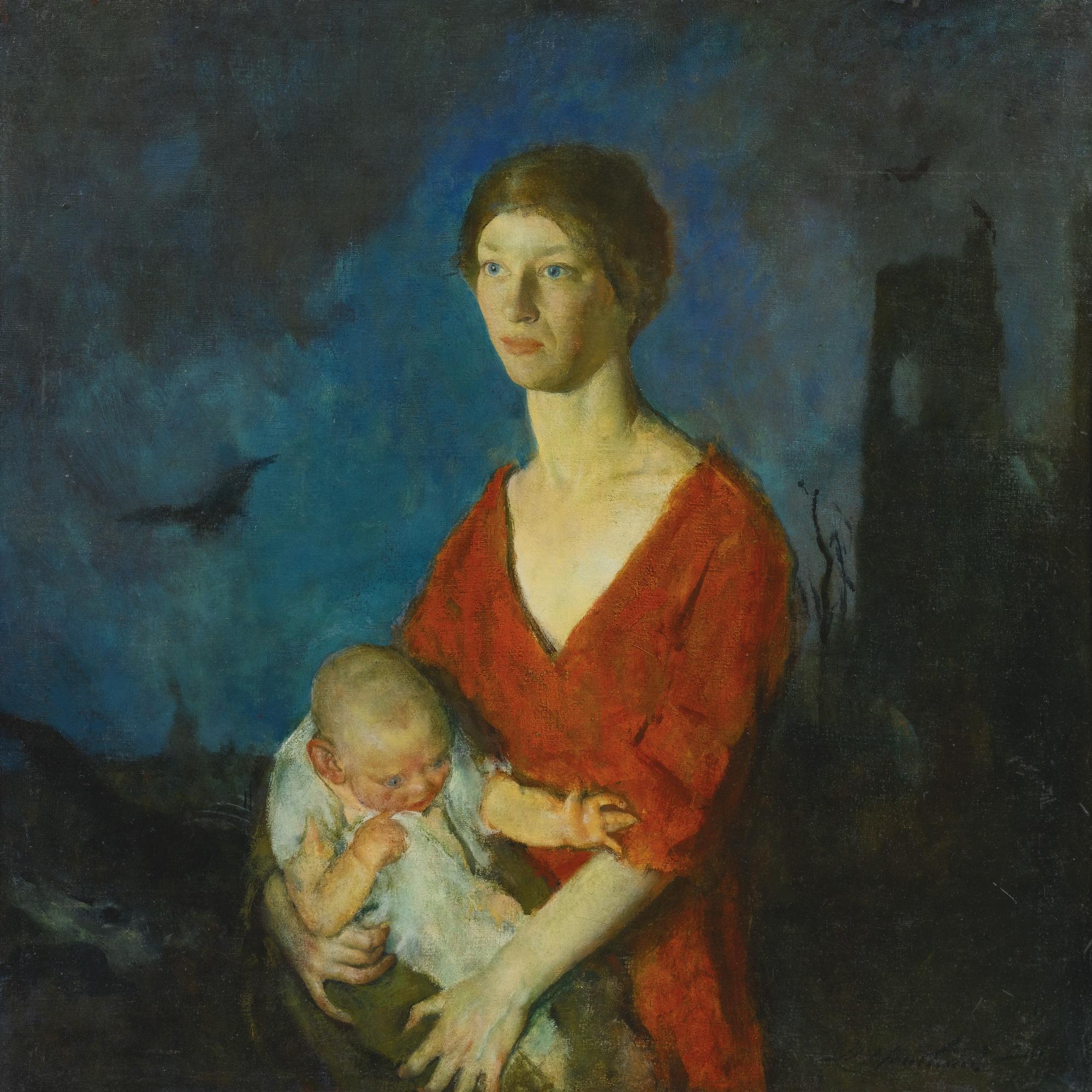 Charles Webster Hawthorne - Belgium (Mother And Child)