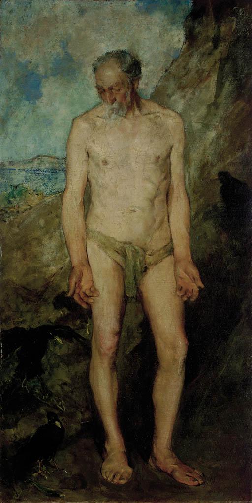 Charles Webster Hawthorne - Elijah in the Desert