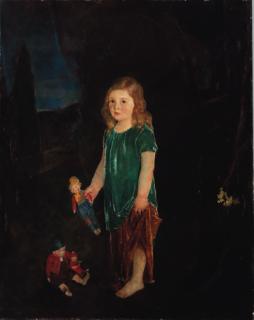 Charles Webster Hawthorne - Girl with Dolls