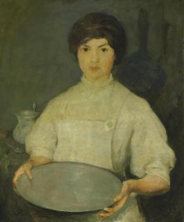 Charles Webster Hawthorne - Girl with Pan