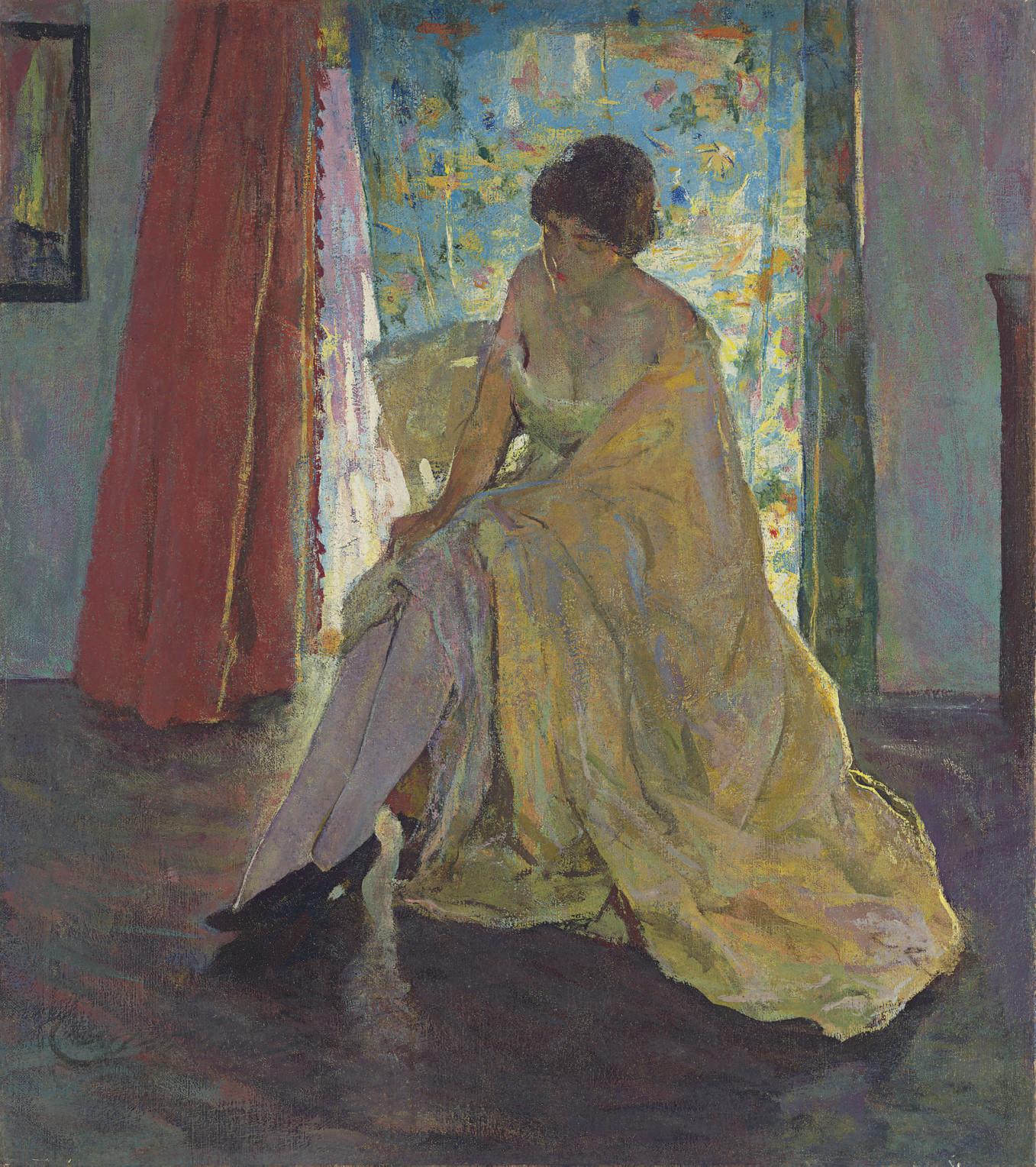 Charles Webster Hawthorne - Impressionist Figure