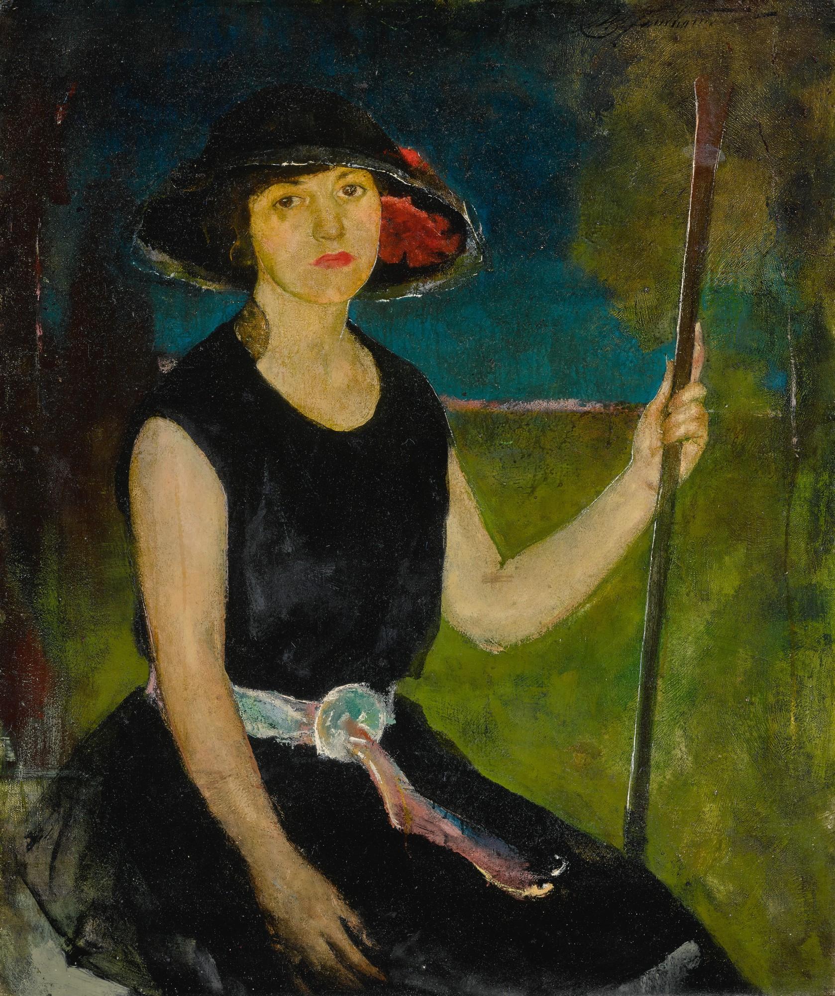 Charles Webster Hawthorne - The Black Hat