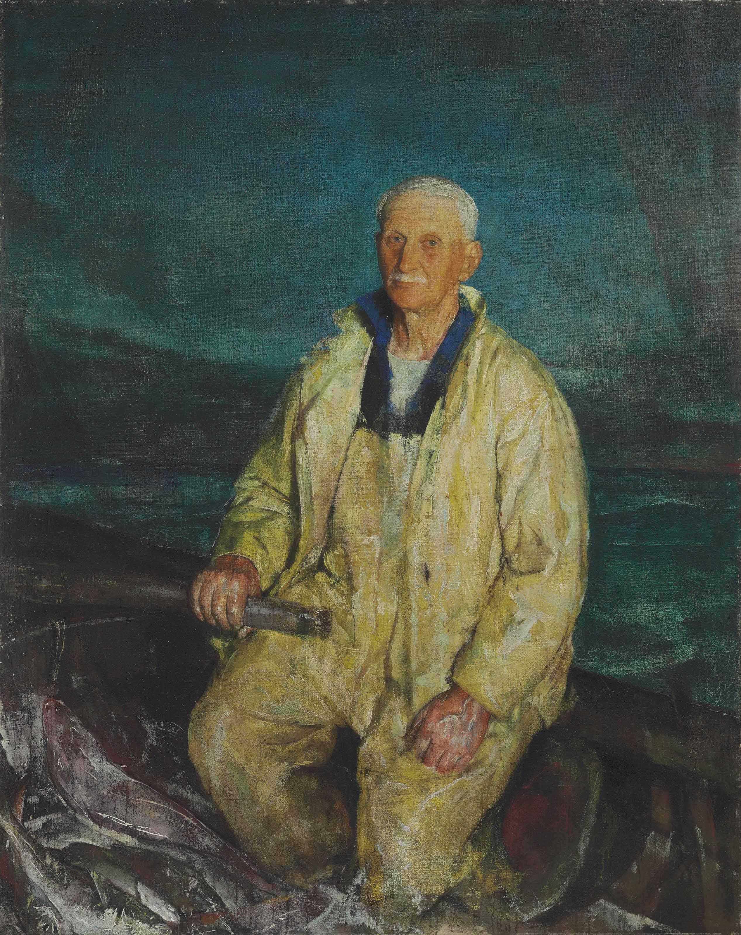 Charles Webster Hawthorne - The Boat Steerer