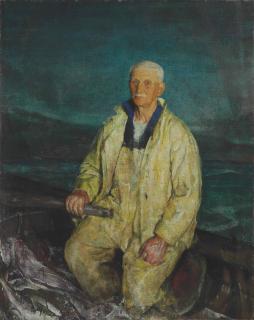 Charles Webster Hawthorne - The Boat Steerer