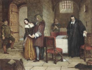 Charles West Cope, R.A. - The Parting Of Lord And Lady William Russell (1683)