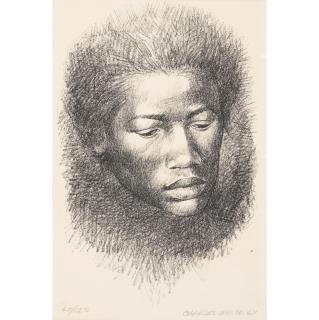 Charles Wilbert White - Young Woman (Head)
