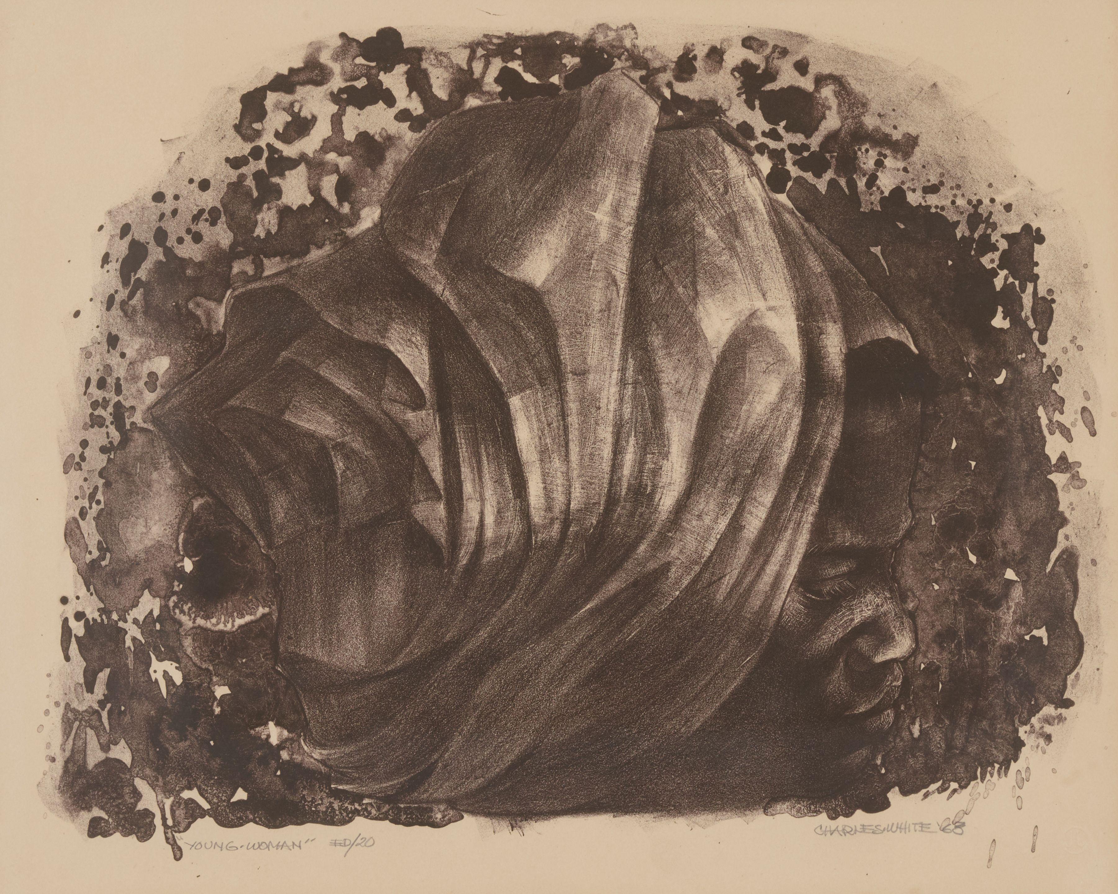 Charles Wilbert White - Young Woman