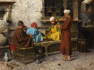 Charles Wilda - A Game Of Chess, Cairo