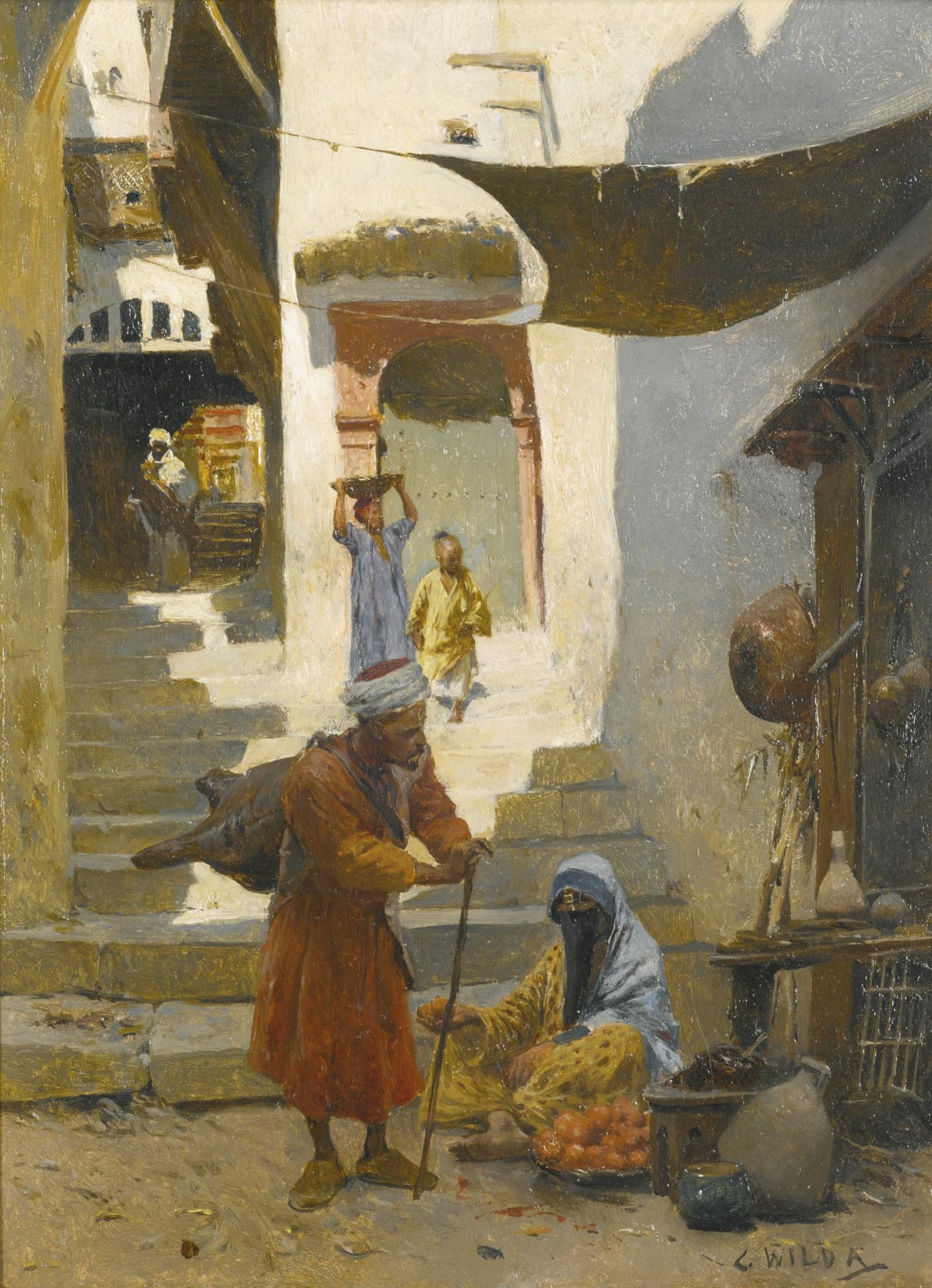 Charles Wilda - Austrian the Fruit Seller