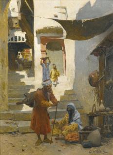 Charles Wilda - Austrian the Fruit Seller