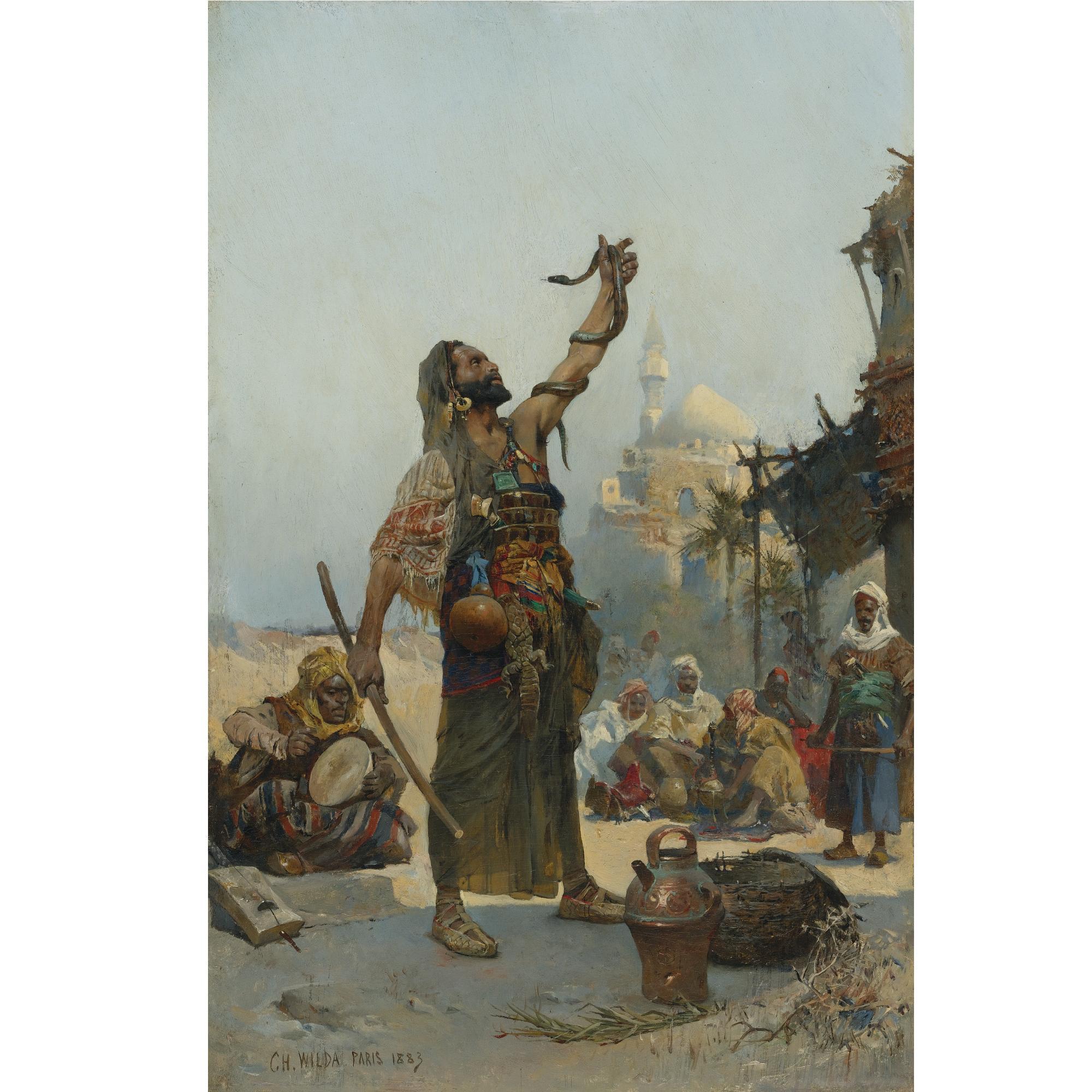 Charles Wilda - German The Snake Charmer