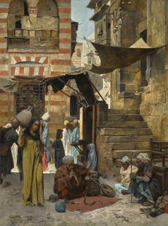 Charles Wilda - Germana Souk In Cairo