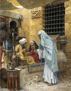 Charles Wilda - In the bazaar