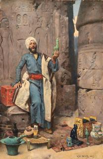 Charles Wilda - The Egyptian Antiques Seller