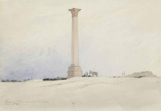 Charles William Day - Pompeys Pillar, Alexandria