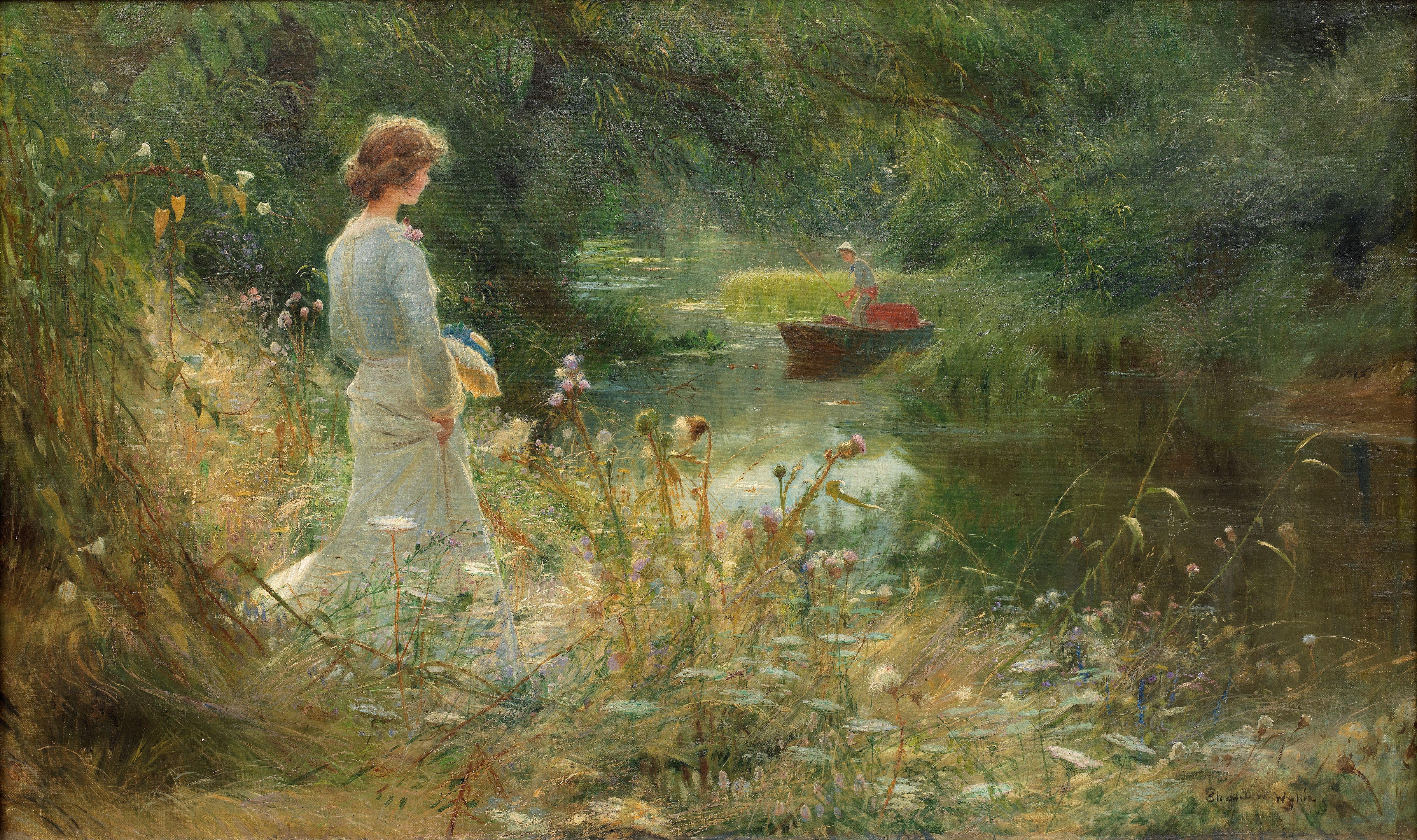 Charles William Wyllie, RBA - The Backwater