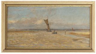 Charles William Wyllie - Rowing To Shore