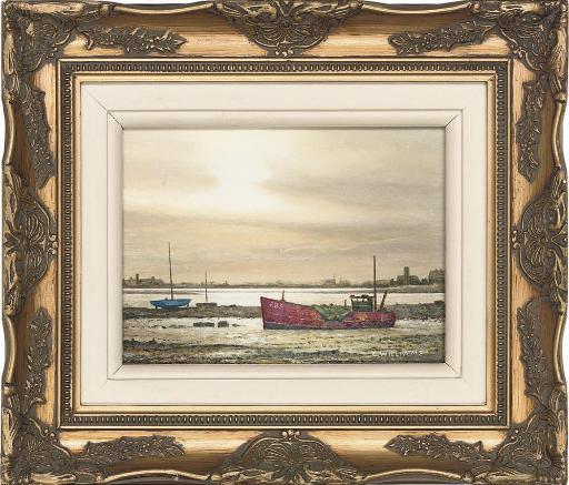 Charles Williams - Red Boats At Low Tide; And The Blue Boat
