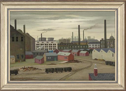 Charles Williams - View of Openshaw And Clayton From The Studio