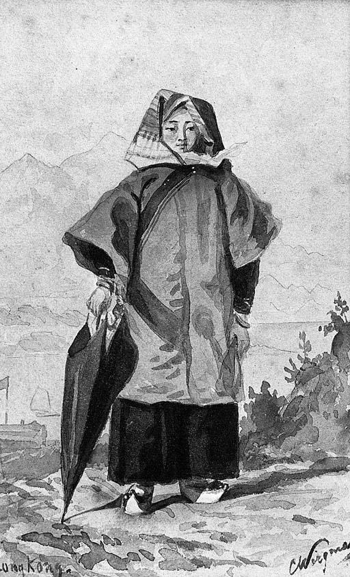 Charles Wirgman - Chinese Girl, Hong Kong