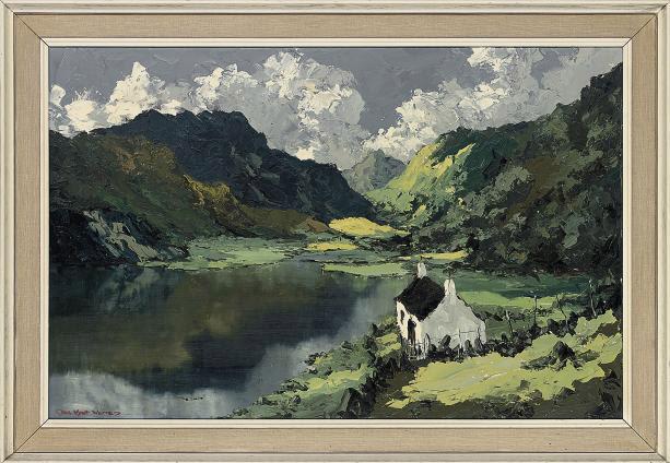 Charles Wyatt Warren - Llyn Peris, near Snowdon