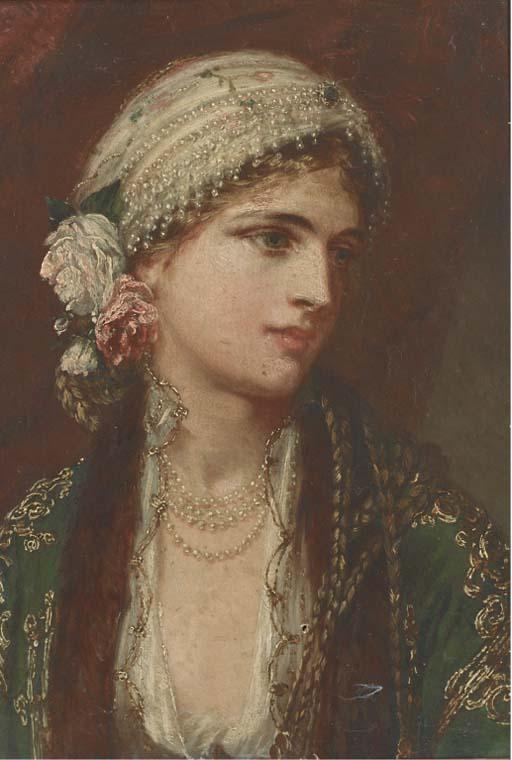 Charles Wynne Nicholls, R.H.A. - An Eastern beauty