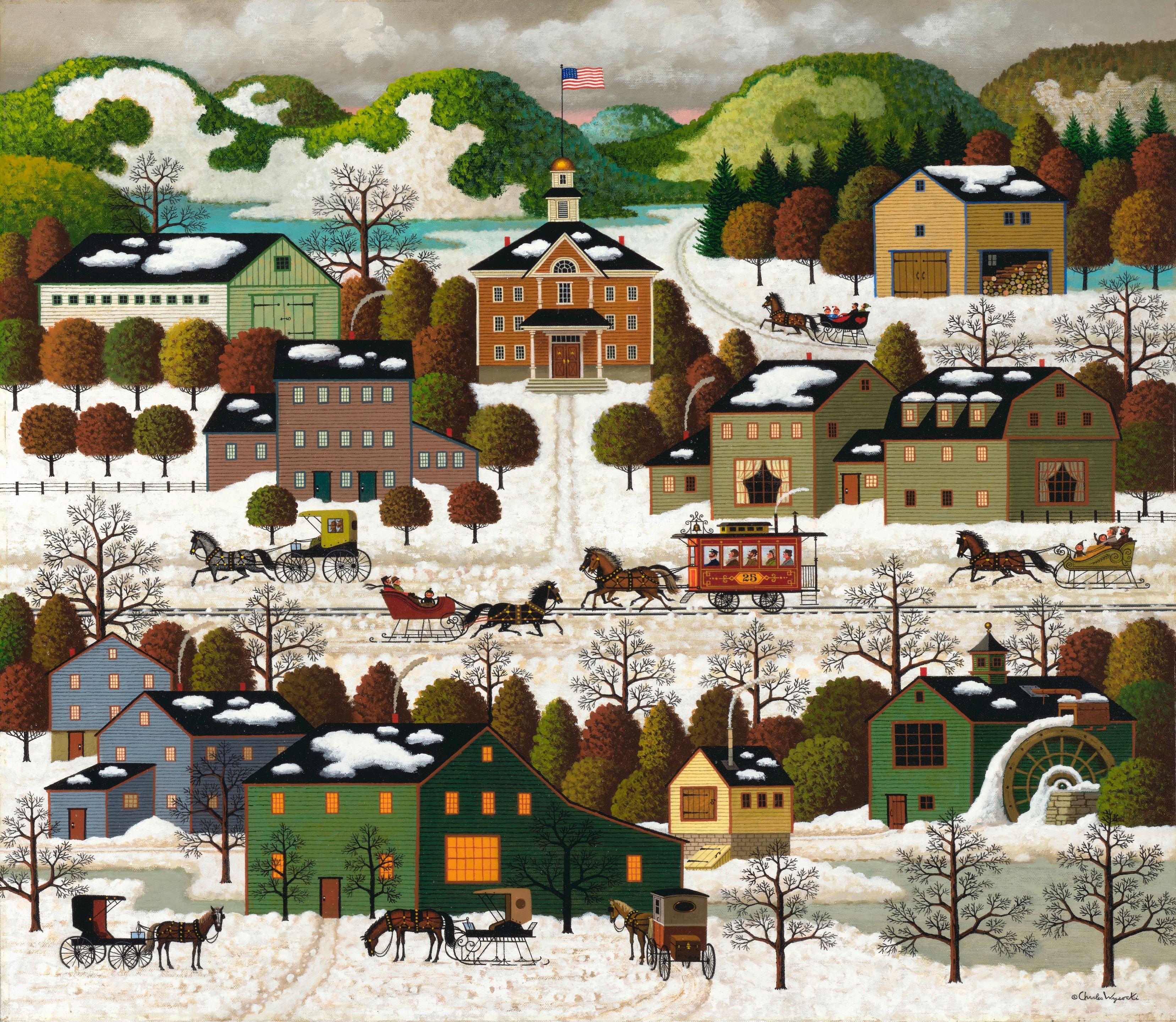 Charles Wysocki - Blossom River Junction