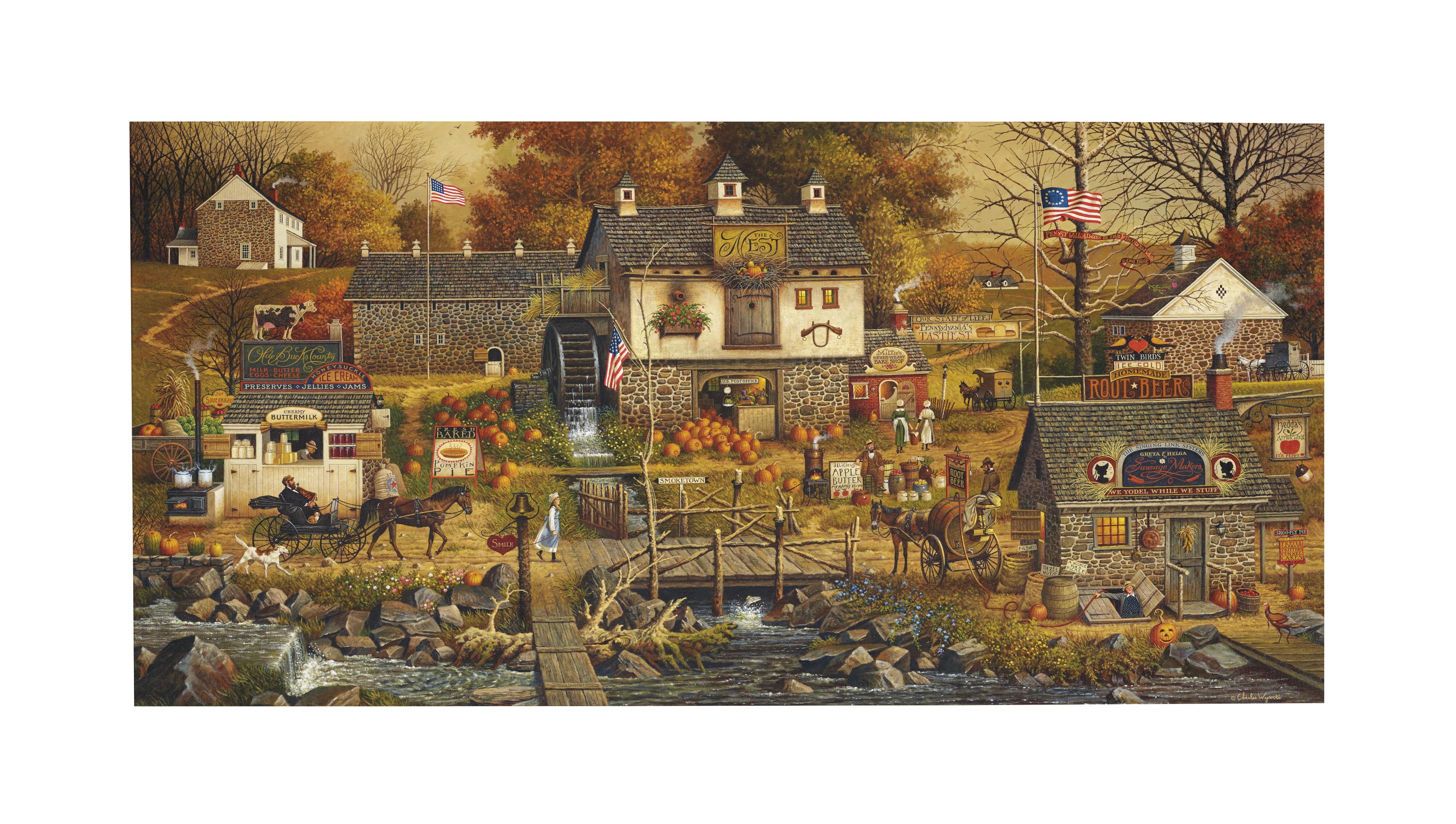 Charles Wysocki - Olde Bucks County