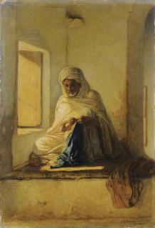 Charles-Zacharie Landelle - Arab Tailor