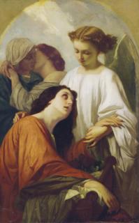 Charles Zacharie Landelle - In Mourning