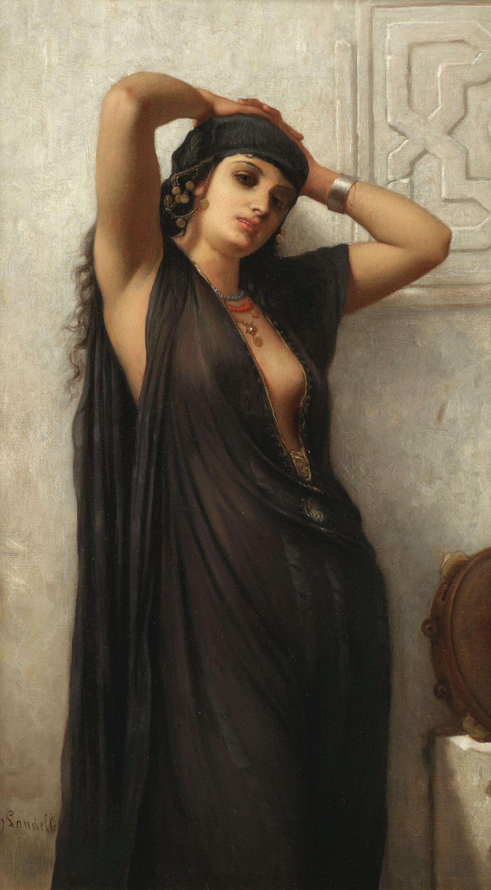 Charles Zacharie Landelle - L\'Orientale