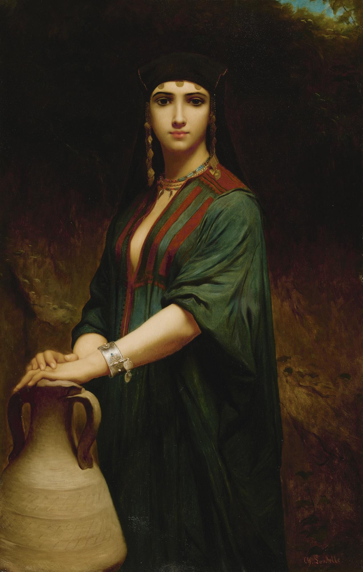 Charles-Zacharie Landelle - The Fellah Lady