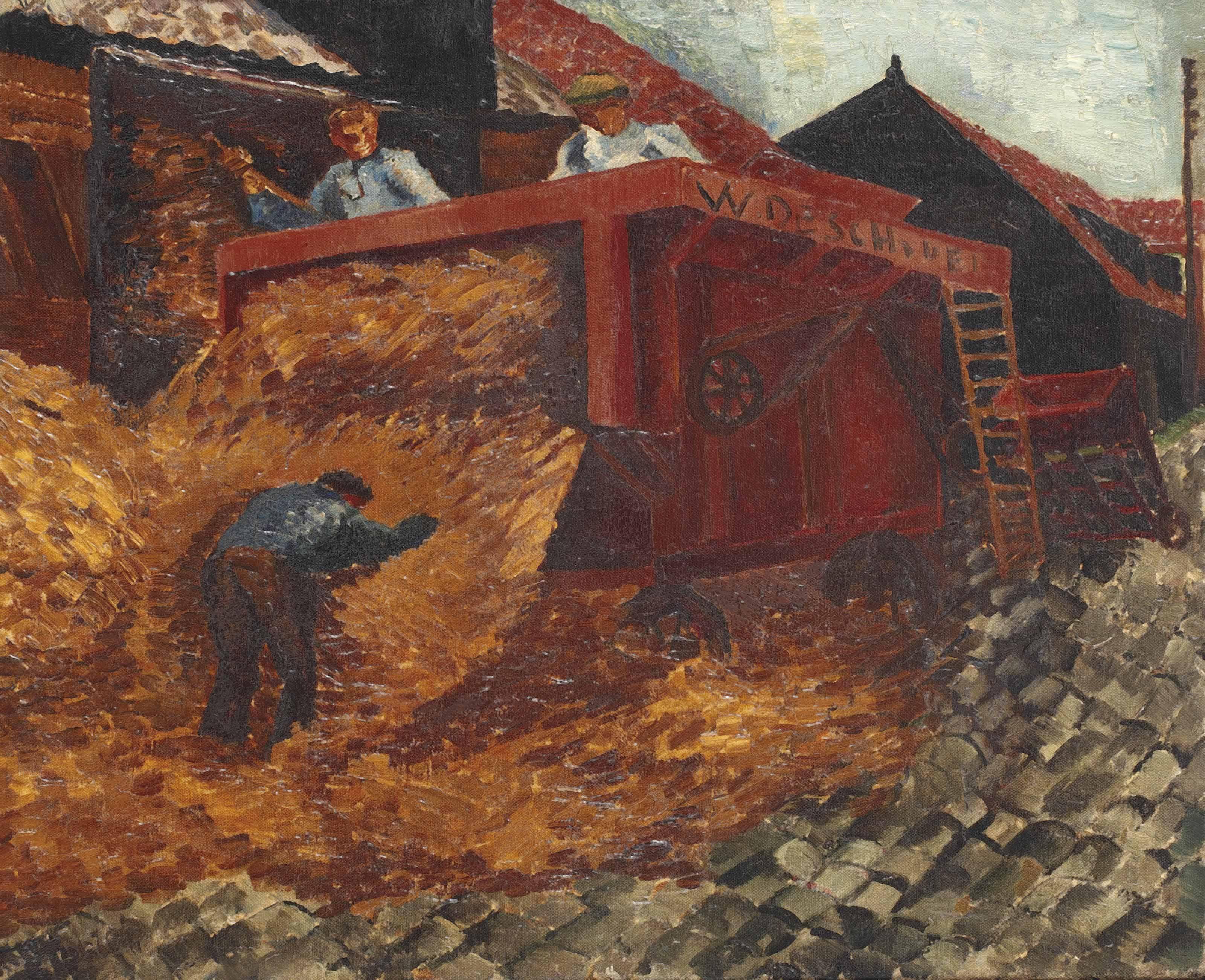 Charley Toorop - Dorschmachine