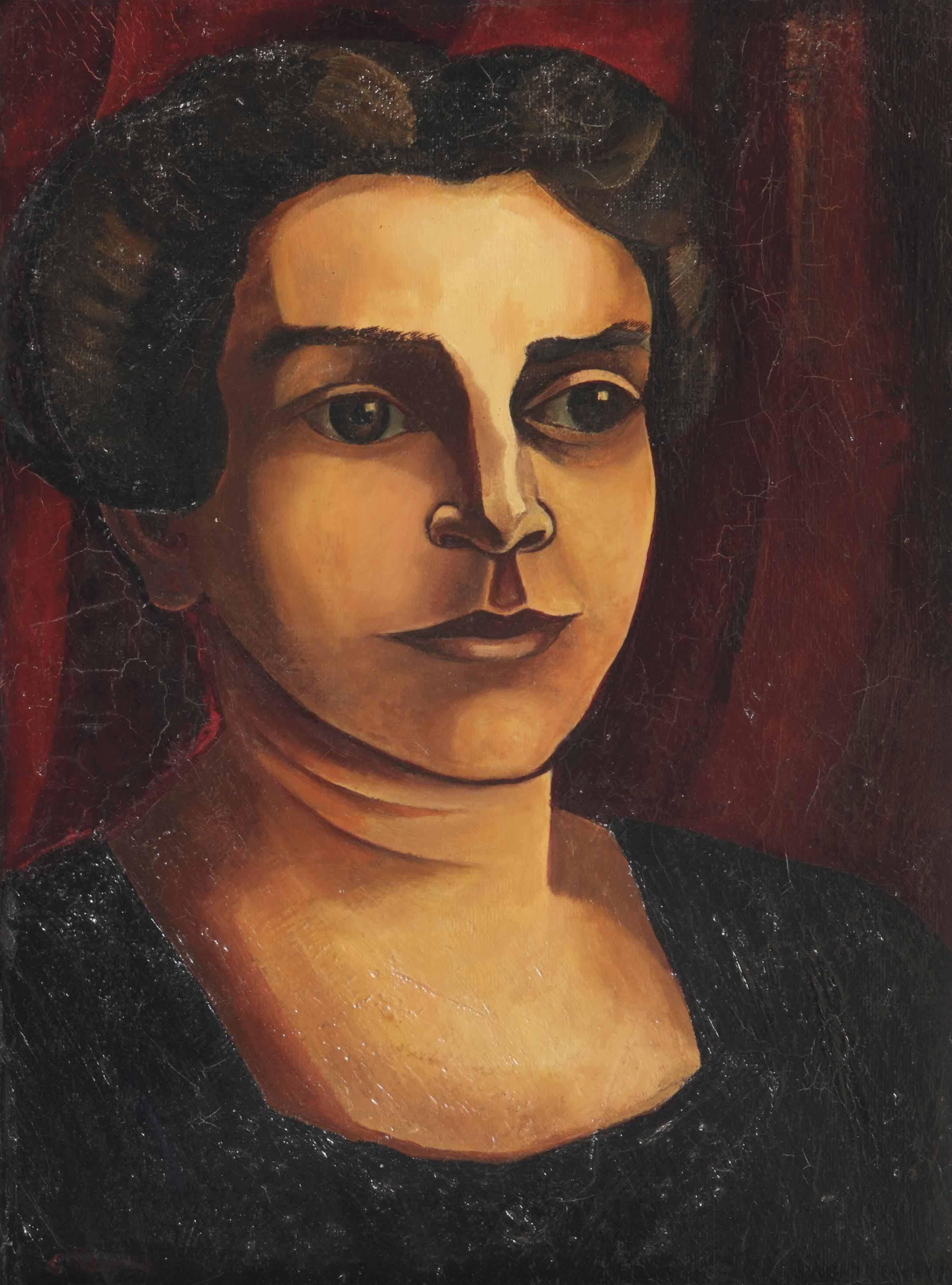Charley Toorop - Vrouwenkop